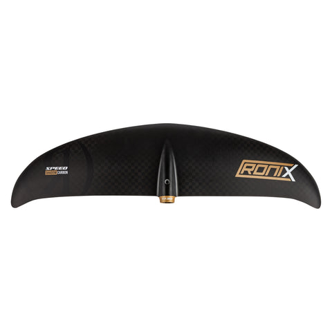 Ronix Speed Front Wing - Shadow Carbon - Jet Black / Gold - 1130 cm