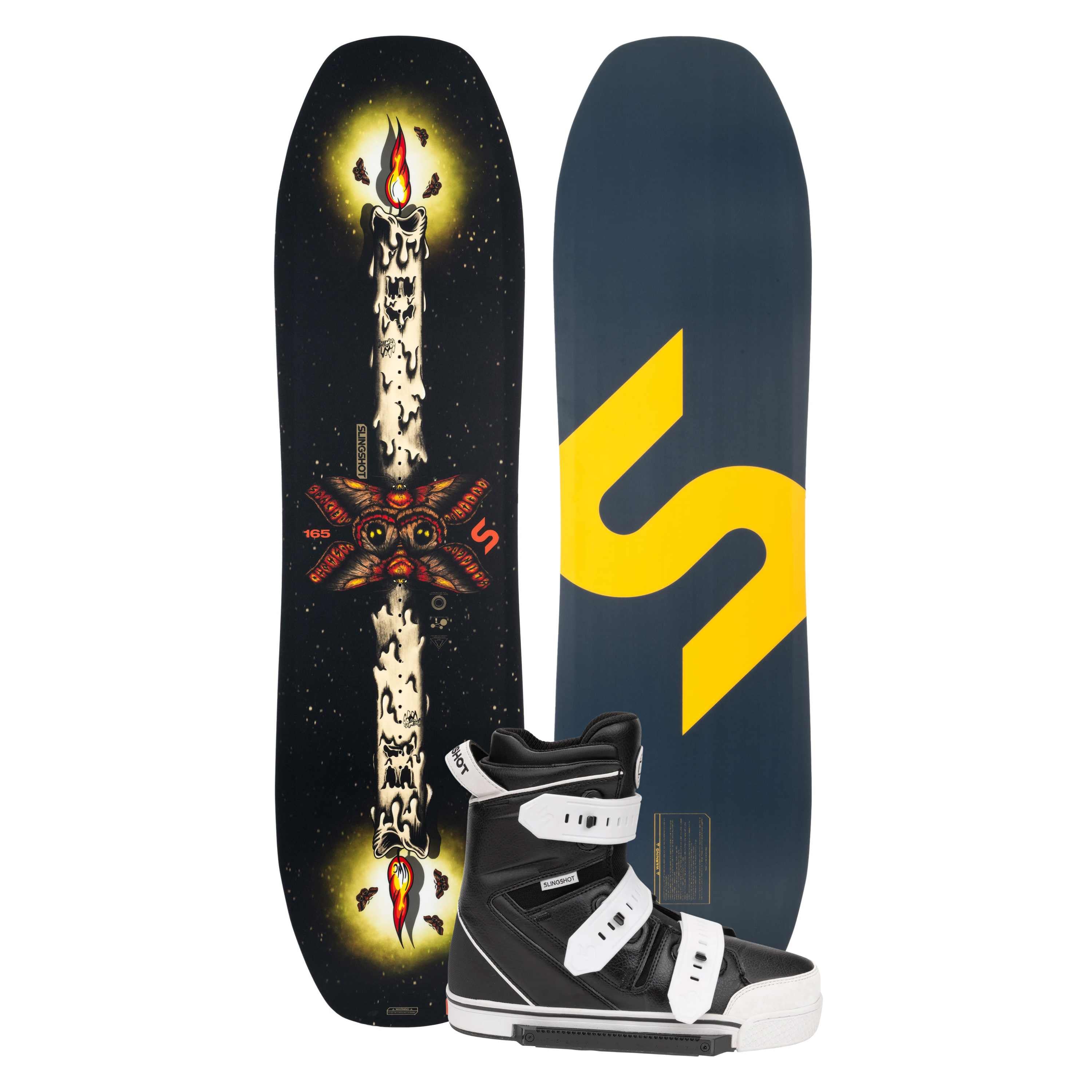 ASSORT SLO BUBBLE ROCKER 110 スノーボードセット 2025 Slingshot Space Melter / KTV Wakeboard Package | WakeMAKERS