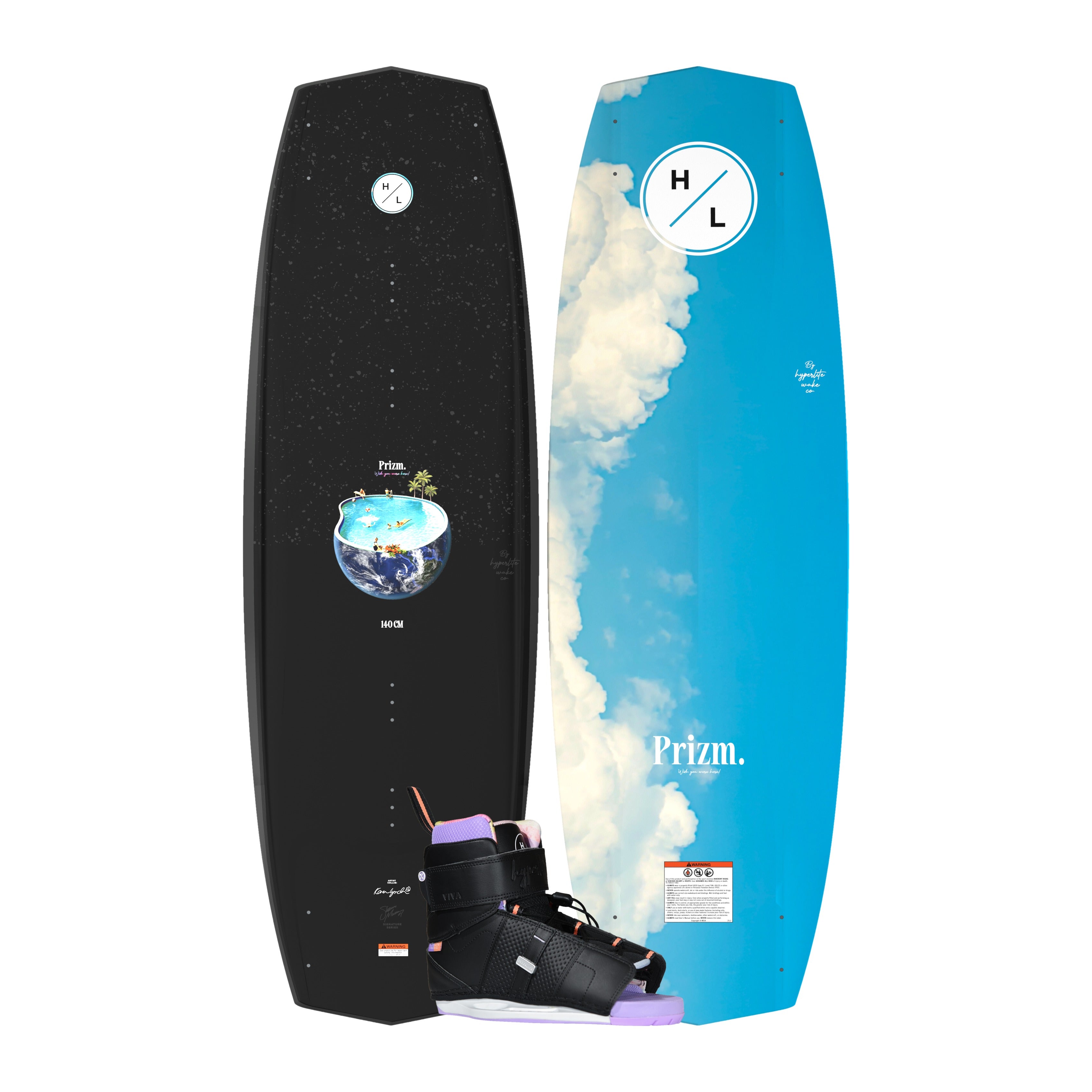 2027 Hyperlite Prizm / Viva Womens Wakeboard Package