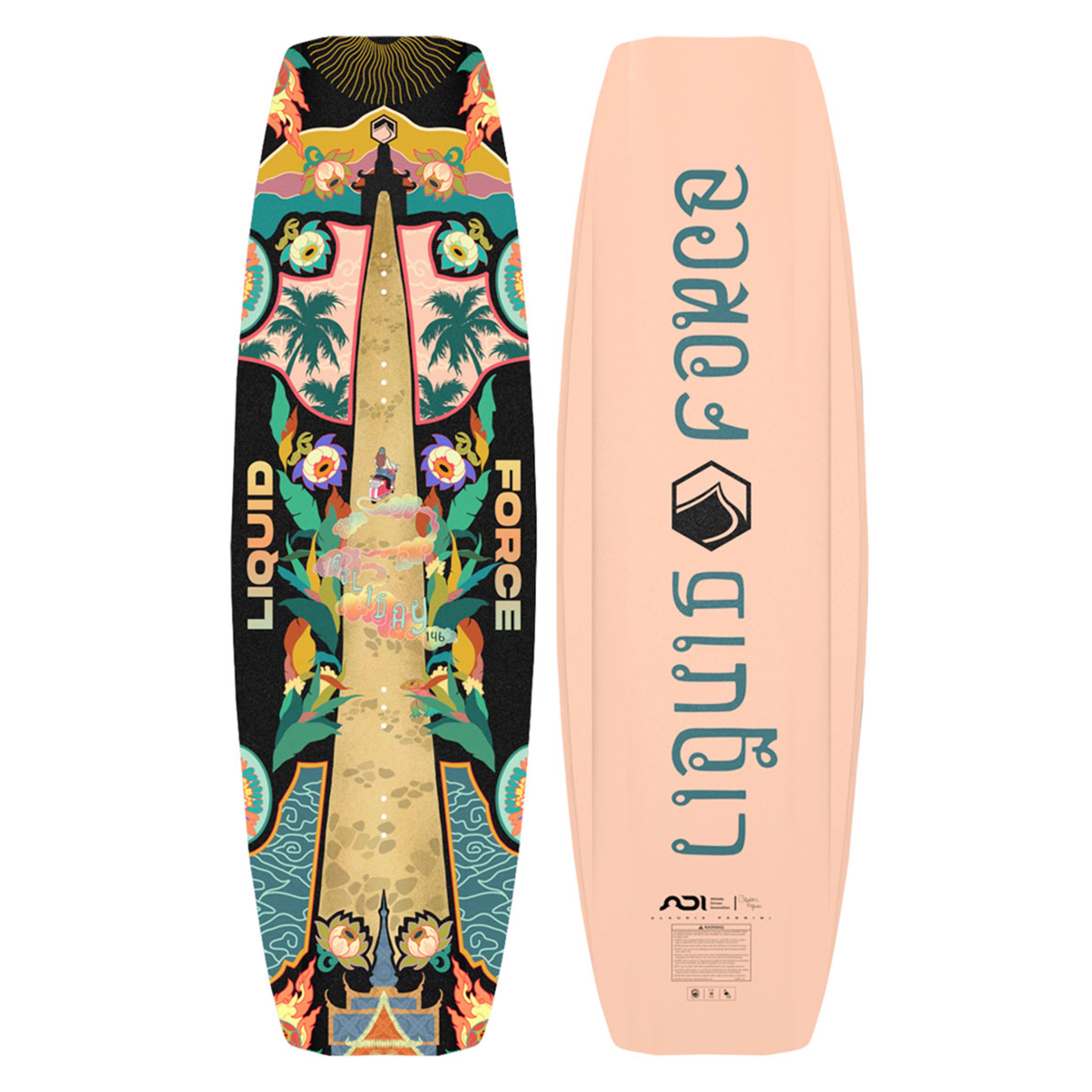 2026 Liquid Force Holiday / Tao 6X Womens Wakeboard Package