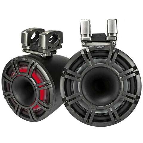 Kicker KMTC 11" Horn-Loaded Tower Speakers