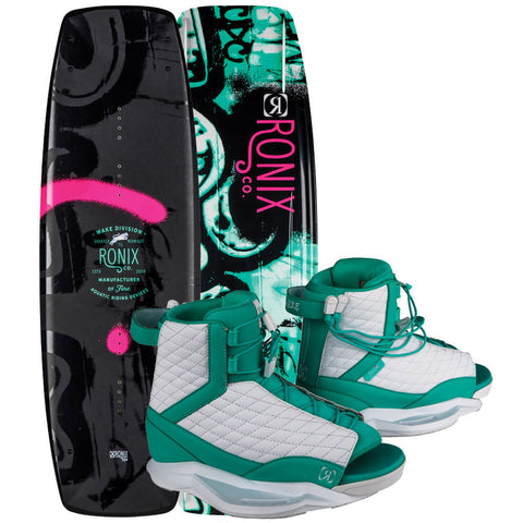 2019 Ronix Quarter 'Til Midnight / Luxe Women's Wakeboard Package