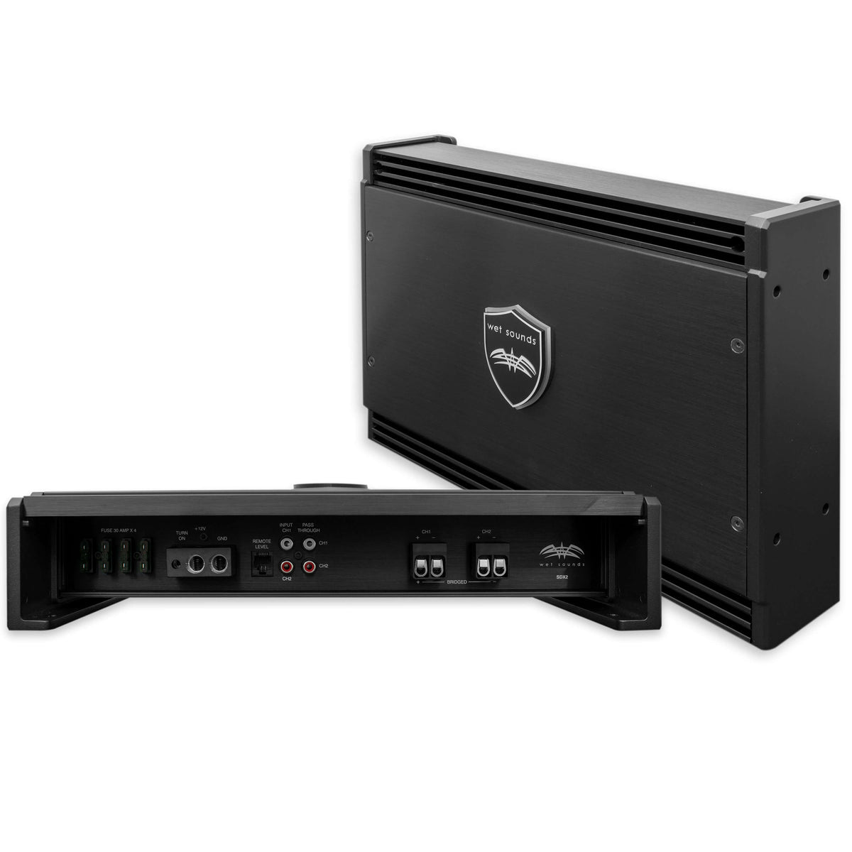 Wet Sounds Sinister SDX2 2 Channel Marine Amplifier | WakeMAKERS