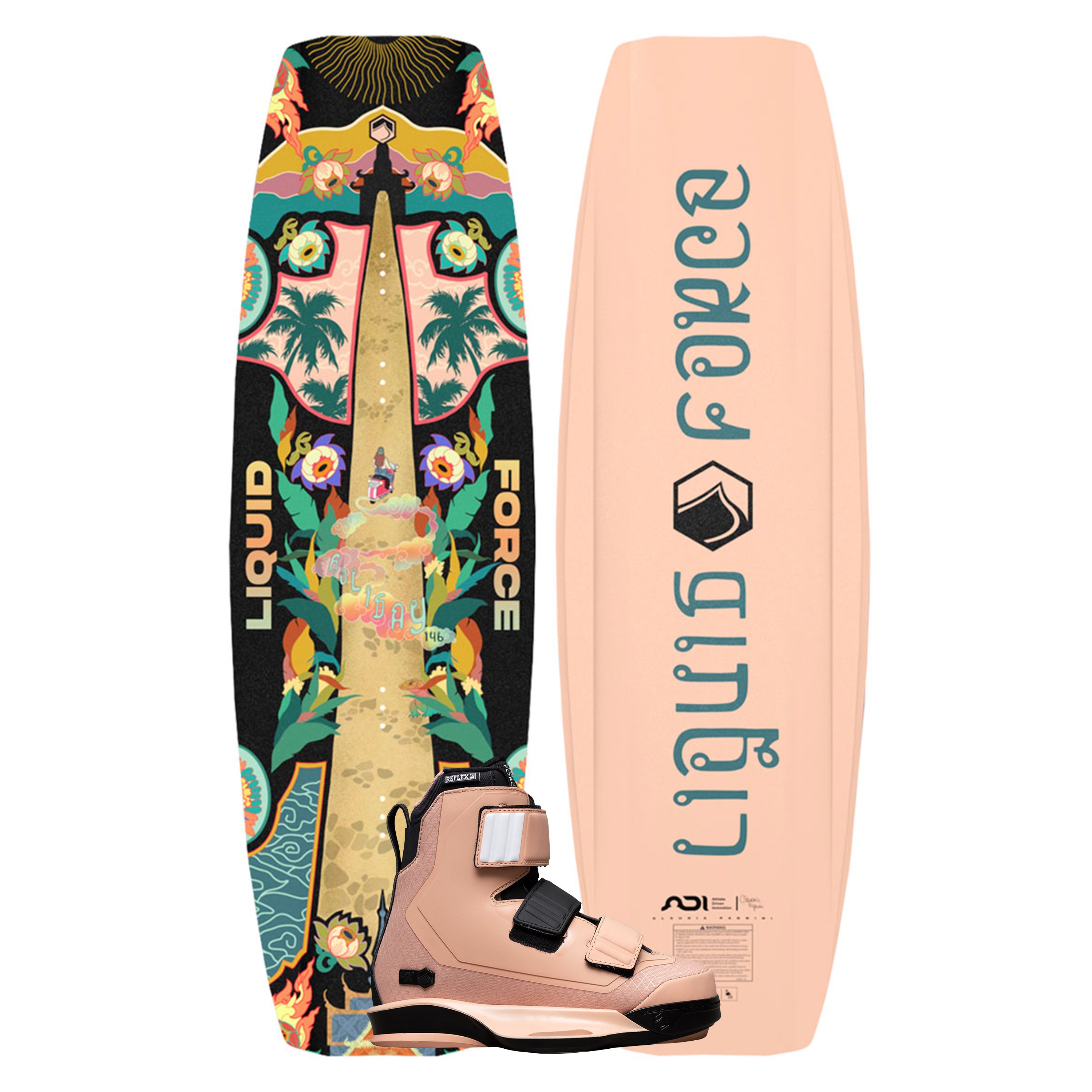 2026 Liquid Force Holiday / Hook 6X Womens Wakeboard Package
