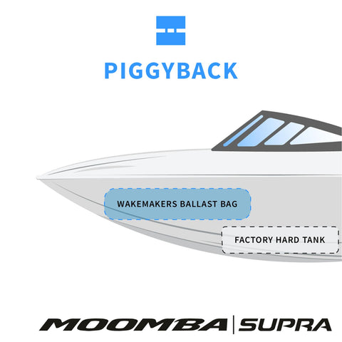WakeMAKERS 2013-2016 Moomba Mobius LSV PiggyBack Front Factory Ballast Upgrade