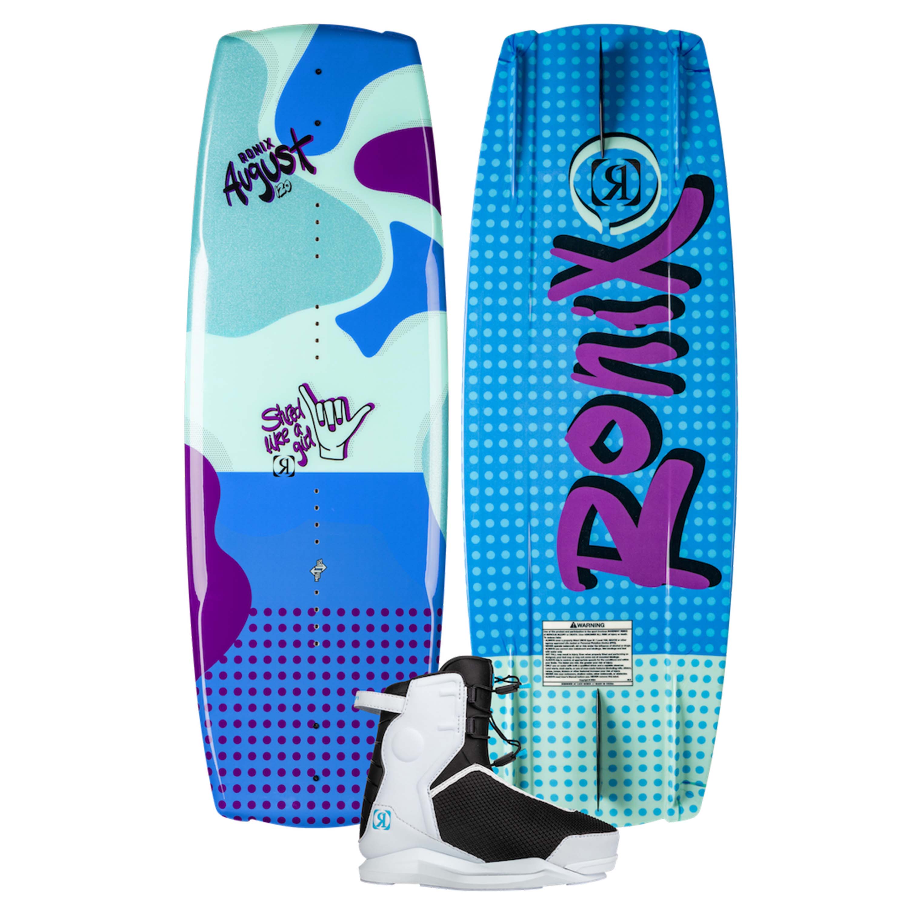 2026 Ronix August / Vision Pro Girls Wakeboard Package | WakeMAKERS