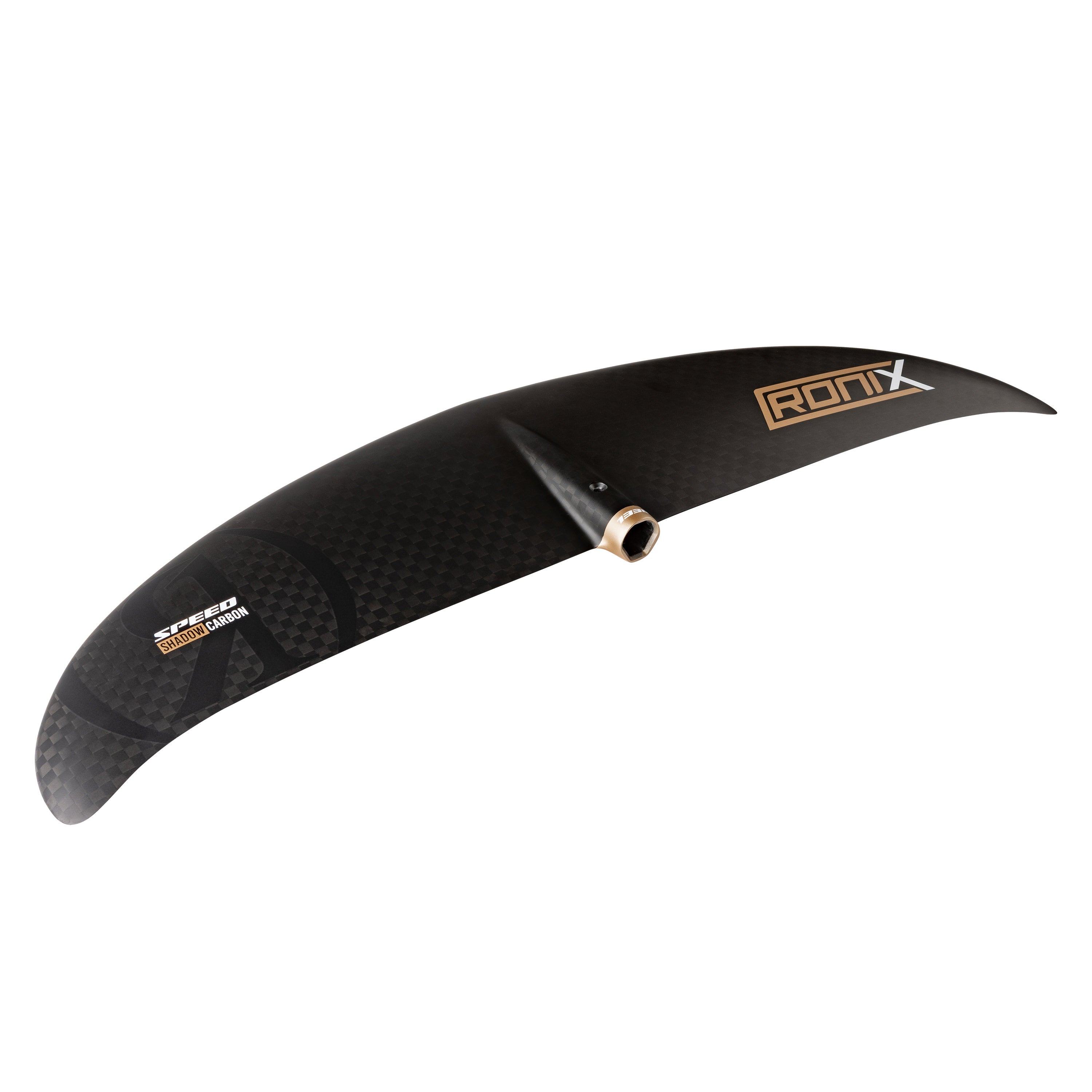 Ronix Speed Front Wing - Shadow Carbon - Black / Gold - 1330cm | WakeMAKERS
