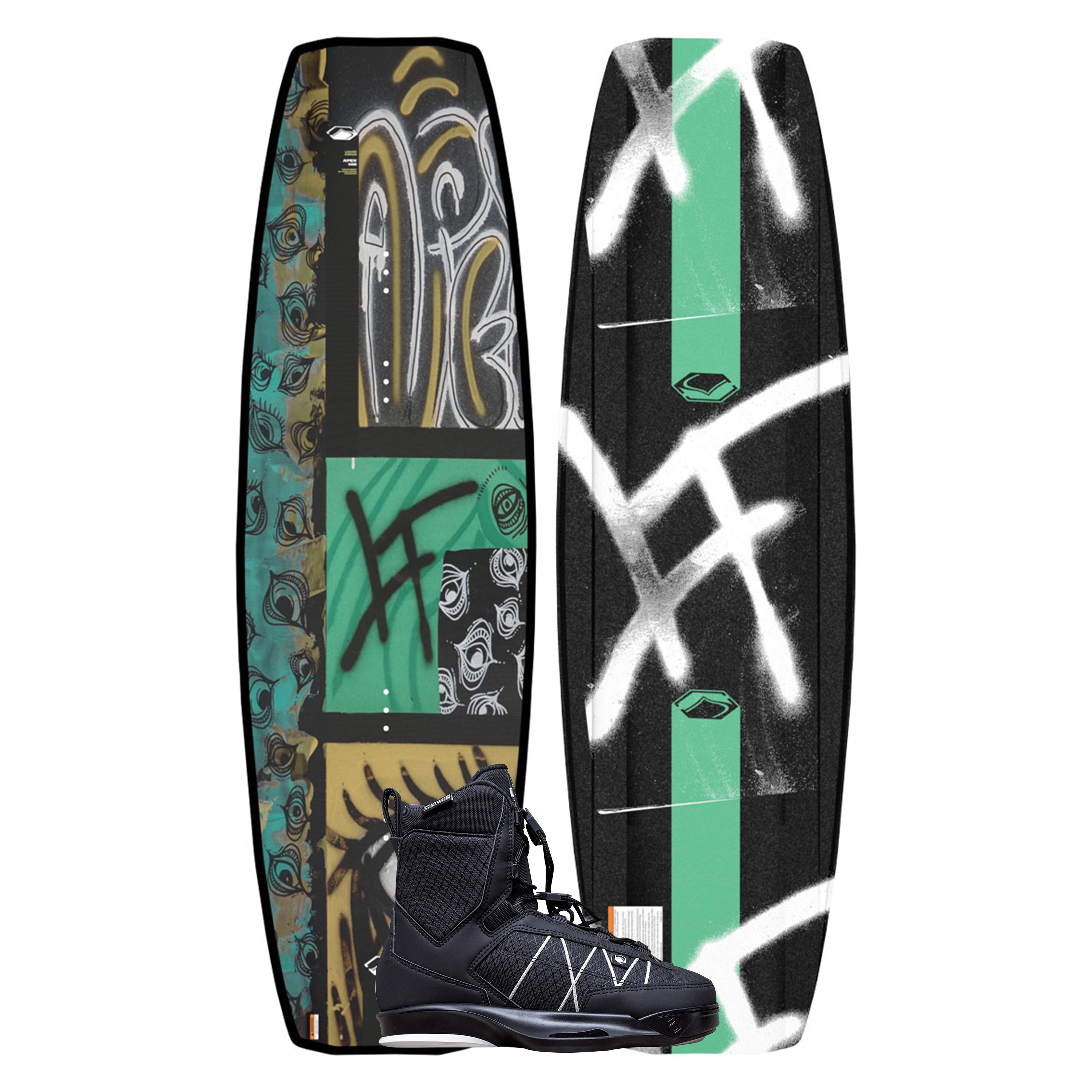 2026 Liquid Force Apex / Tao 6X Wakeboard Package