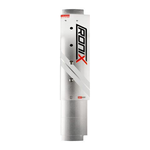 Ronix Shift 4 in 1 Mast - Alloy - Silver/White/Red - 17-26in. / 43-66cm