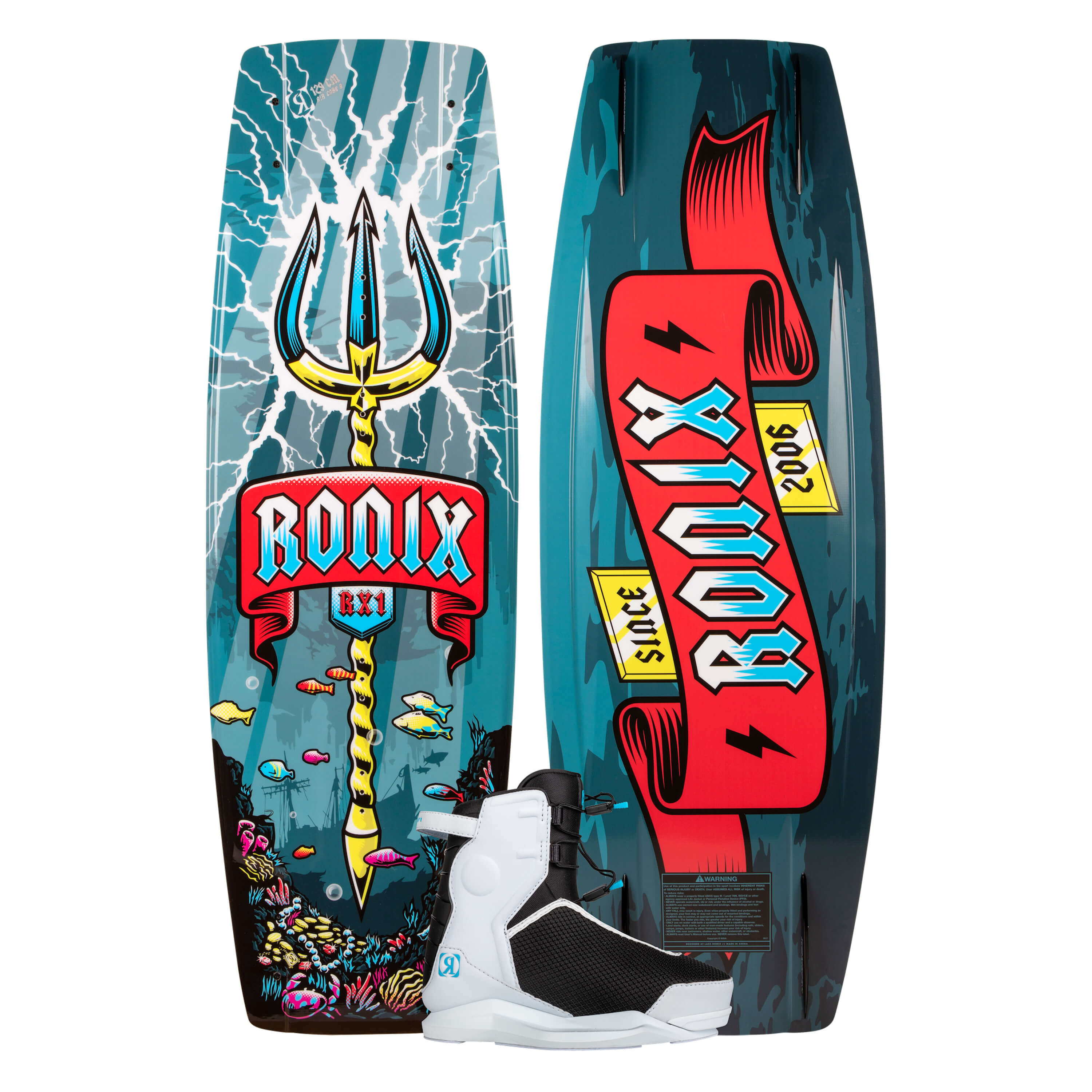 2026 Ronix RX1 / Vision Pro Boys Wakeboard Package