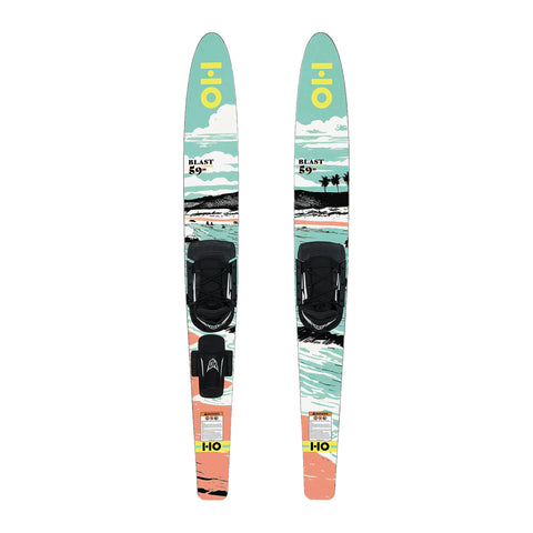 2027 HO Sports Blast w/ Blaze/RTS Combo Water Skis