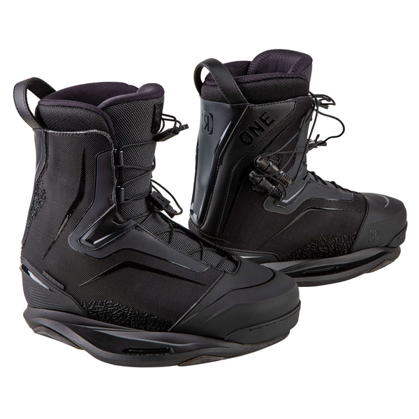2020 Ronix One Black Anthracite Wakeboard Boot | WakeMAKERS