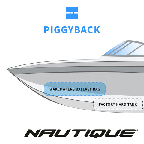WakeMAKERS 2007-2013 Nautique Super Air Nautique 210 Front Piggyback Factory Ballast Upgrade