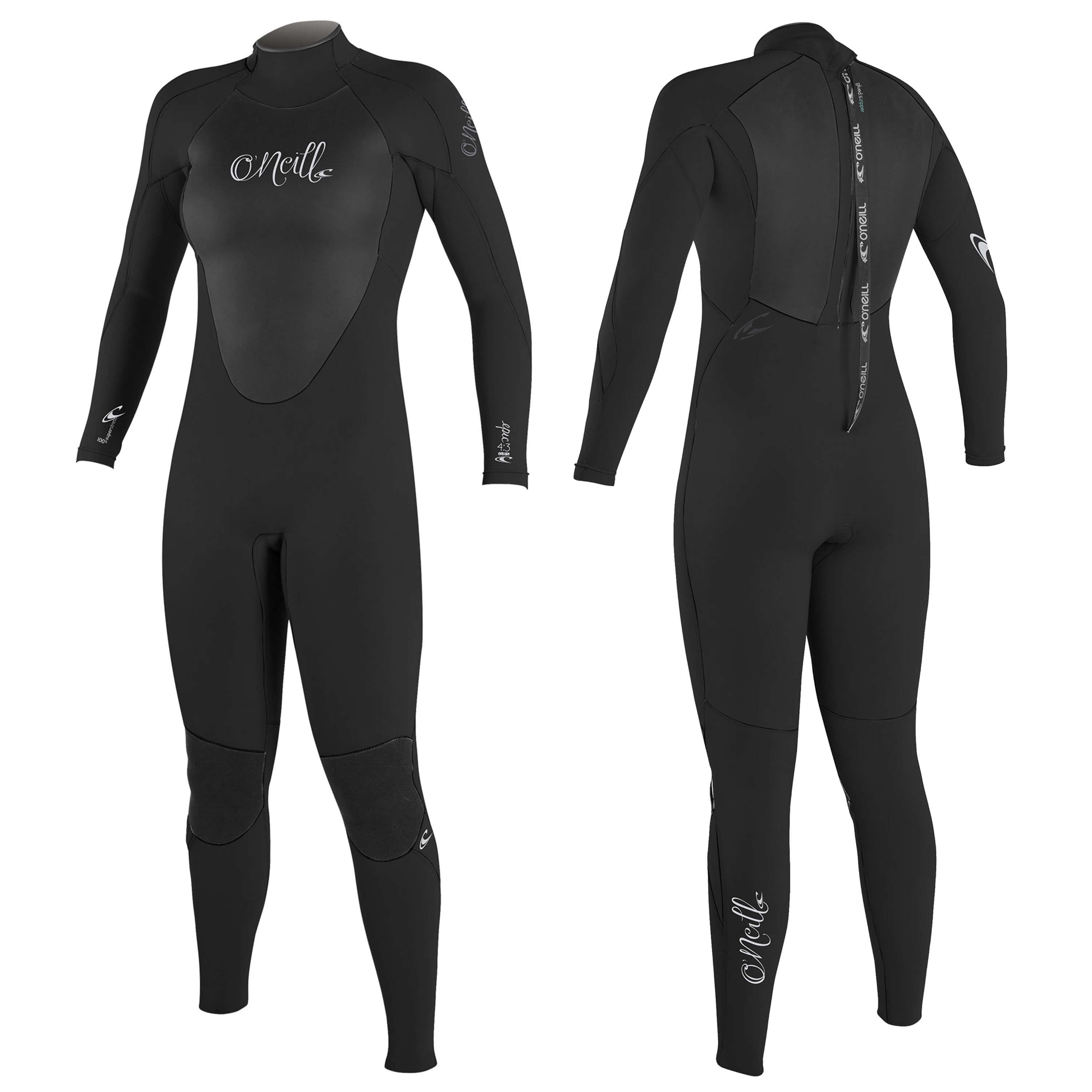 O'Neill exposure systems タッパーL O'Neill Women's Epic 4/3MM Back Zip Full Wetsuit | WakeMAKERS