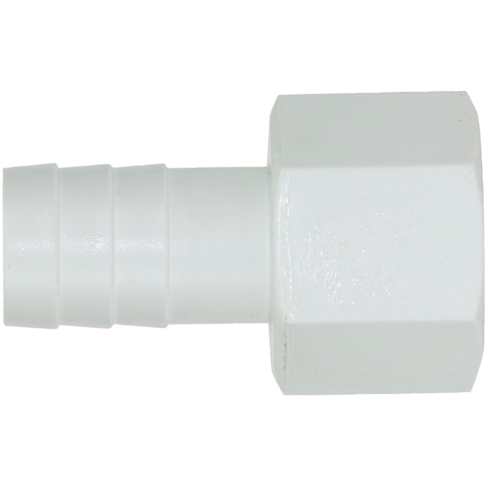 10 Pack 3/8" Hose Barb Tee Connector Fittings – White Polypropylene For Auto, Boat, HHO, Fuel Lines – KempCo Specialties