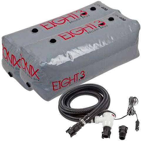Eight.3 400x2 & 1200GPH Portable Plug and Play Pump Combo