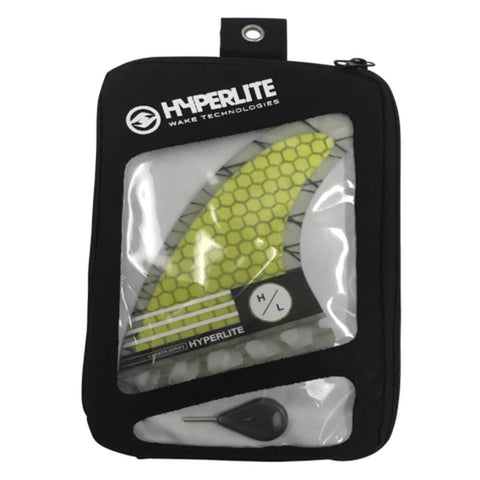 2021 Hyperlite 4.75" Carbon Surf Fin Set w/Key (3-Pack)