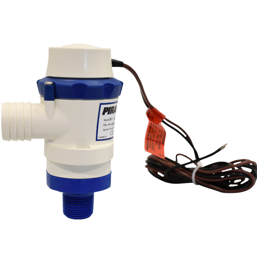 Shurflo Piranha 1100GPH Aerator Ballast Pump (153lbs/min) | WakeMAKERS