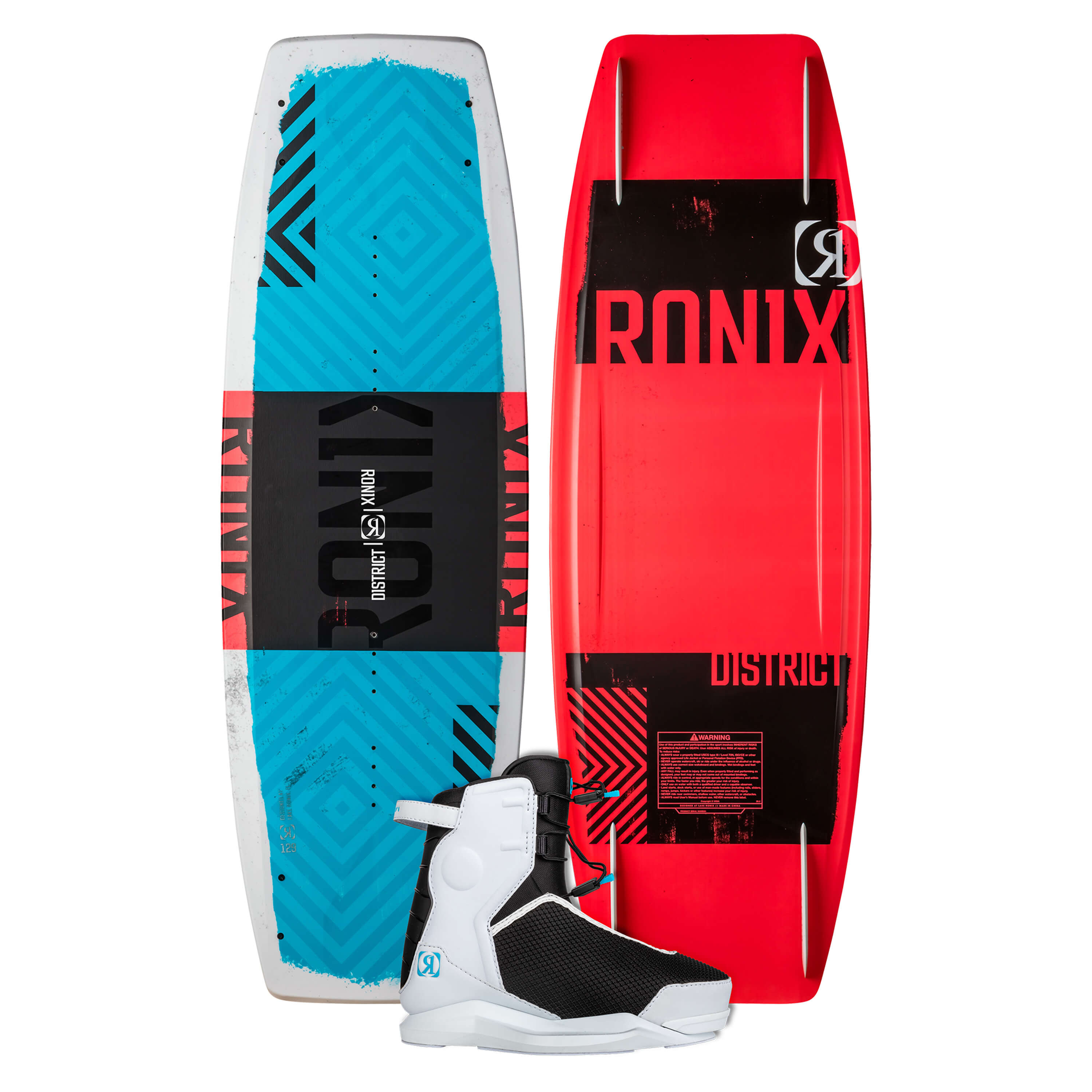2026 Ronix District / Vision Pro Boys Wakeboard Package