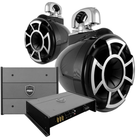 Wet Sounds Rev 8 Tower Speaker Package (Pair)