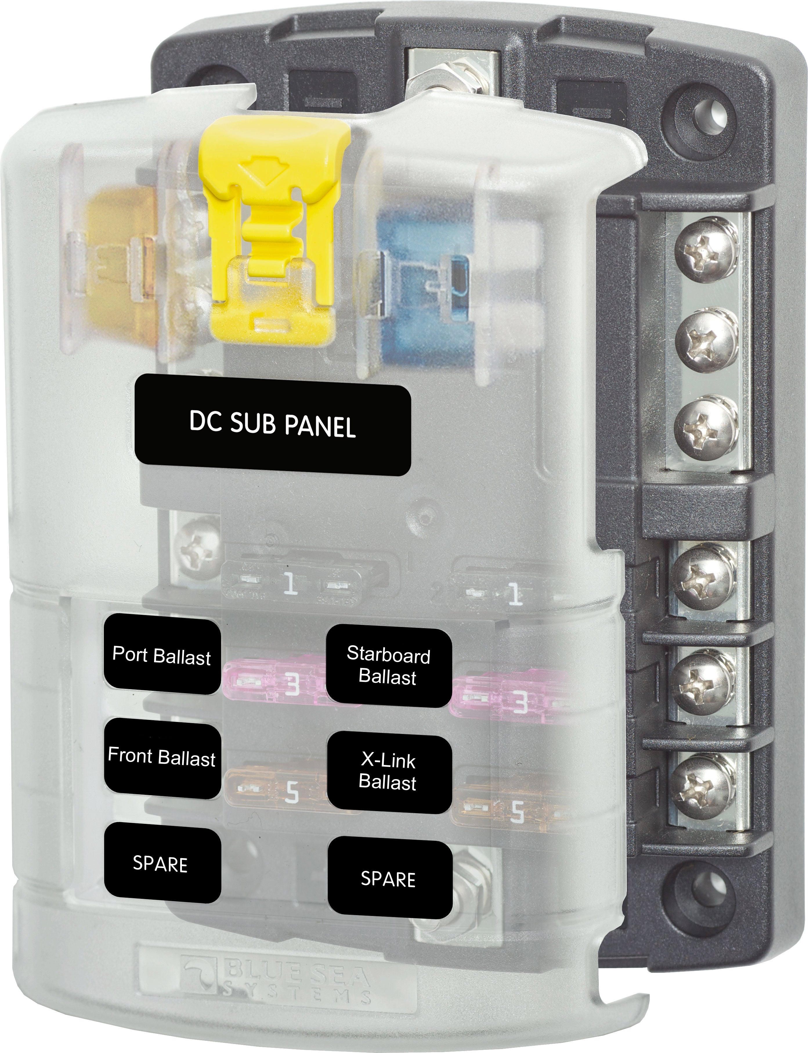 WakeMAKERS Blue Sea 6 Circuit Power Distribution Block