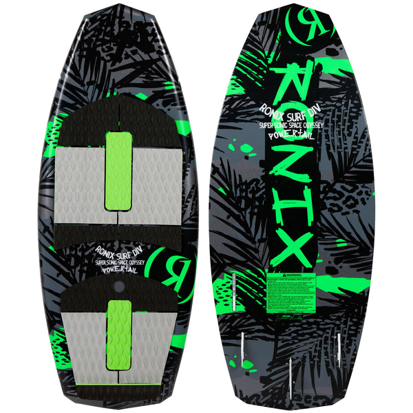 2024 Ronix Super Sonic Space Odyssey Powertail Kids Wakesurf Board