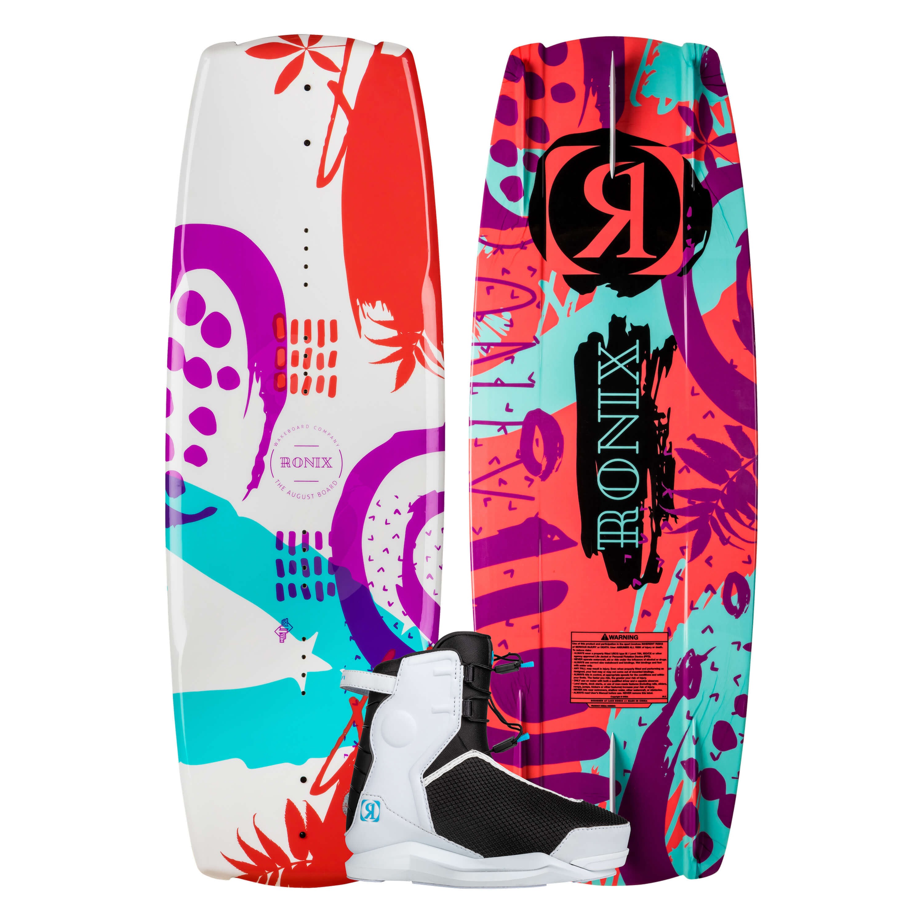2025 Ronix August / Vision Pro Girls Wakeboard Package