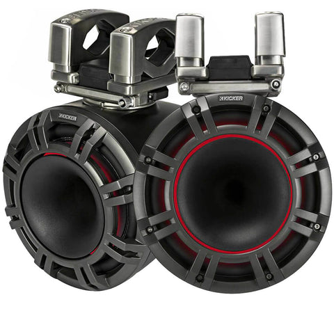 Kicker KMTC 9" Horn-Loaded Tower Speakers