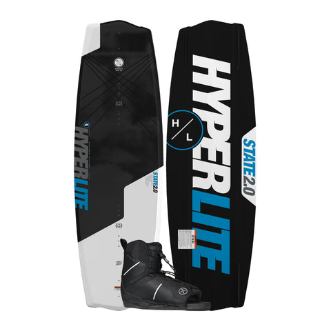 2027 Hyperlite State Jr / Boys Remix Boys Wakeboard Package