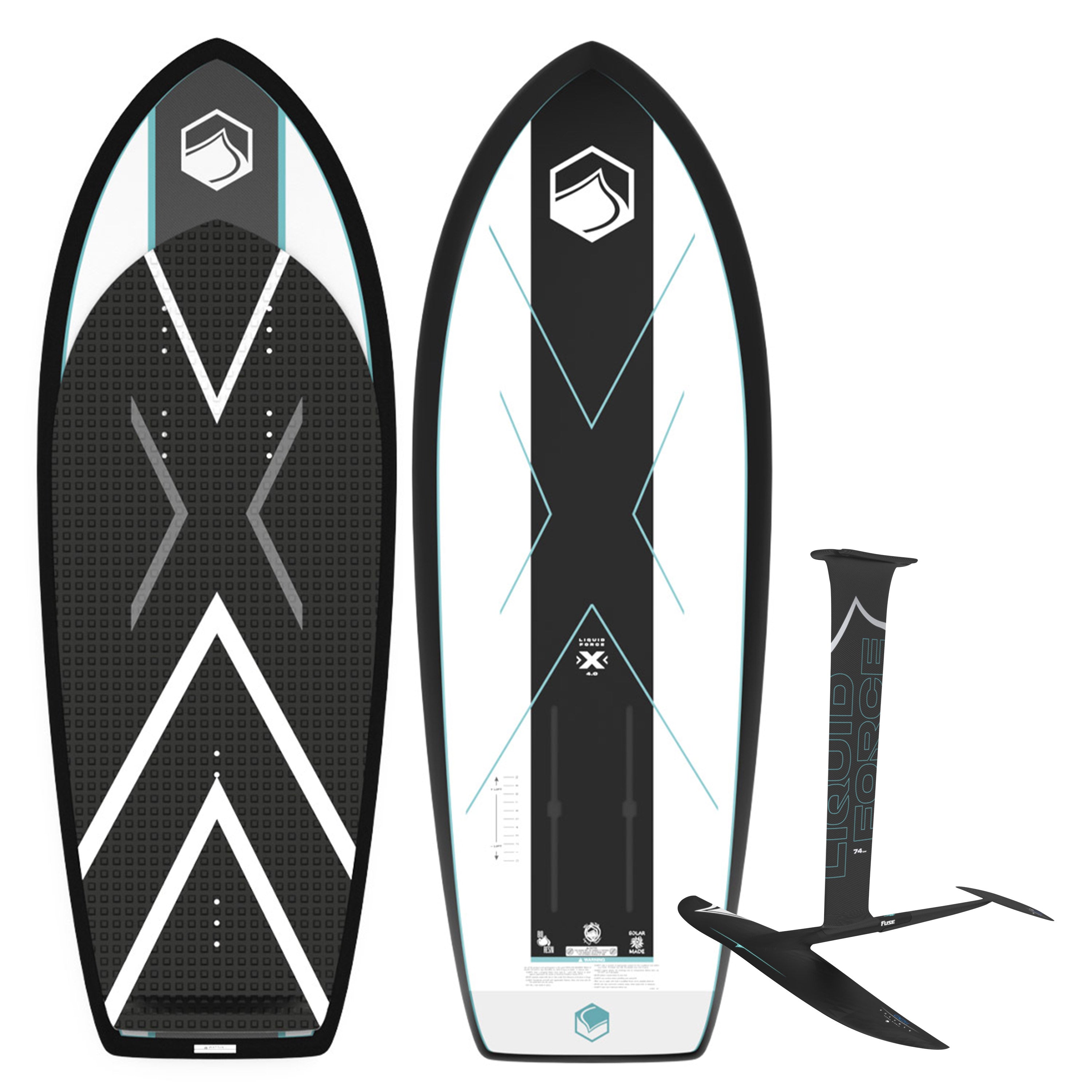 2026 Liquid Force X / Horizon Carbon 1550 Fuselock Foil Package