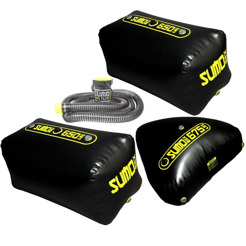 Straight Line Sumo Max 650 x2, 675 Bow Bag, and Max Flow Pump (1,975)