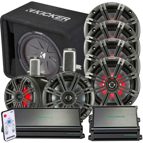 Kicker Ultimate Boat Speaker System Package