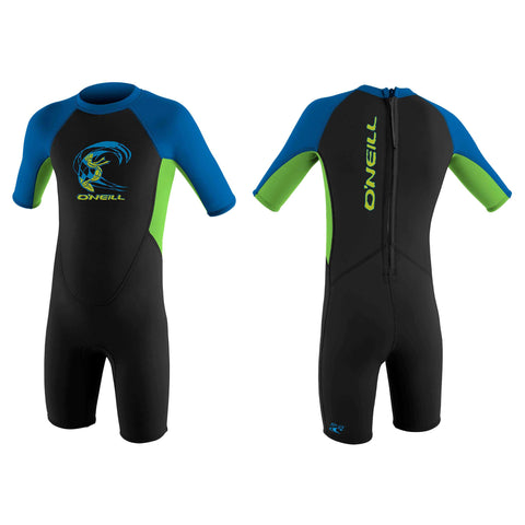 O'Neill Toddler Reactor-2 2MM Back Zip S/S Spring Wetsuit