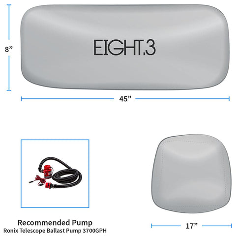 Eight.3 Ronix Telescope 250 Locker/Seat Tube Sac Ballast Bag (250 lbs)