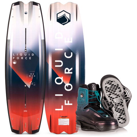 2020 Liquid Force Aero Remedy / Riot 6X Wakeboard Package