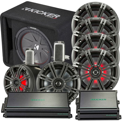 Kicker Ultimate Boat Speaker System Package