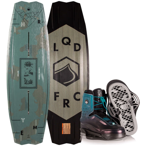2020 Liquid Force Rhyme / Riot 6X Wakeboard Package