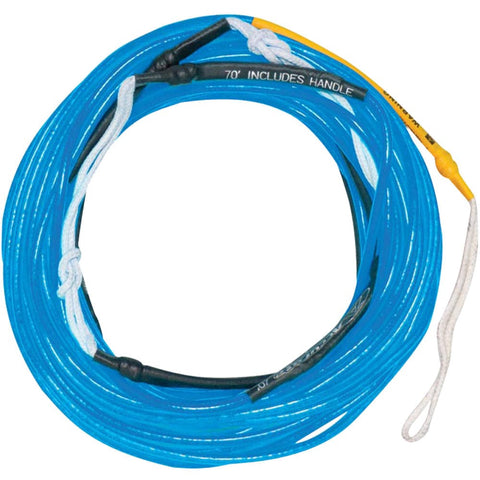 2018 HO Sports Blue Silicone X-Line 70' Wakeboard Rope (Open Box)