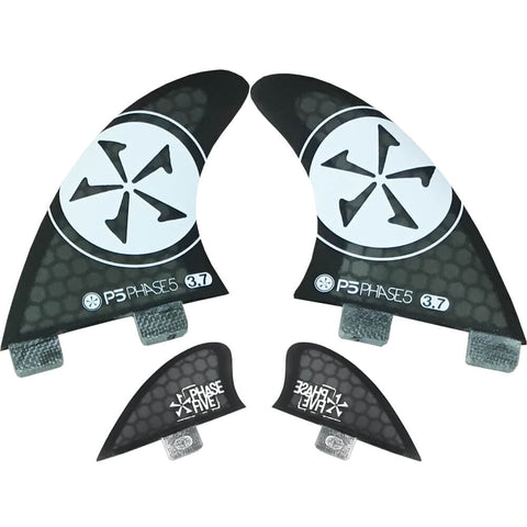 Phase 5 Quad 3.7" Fin Set