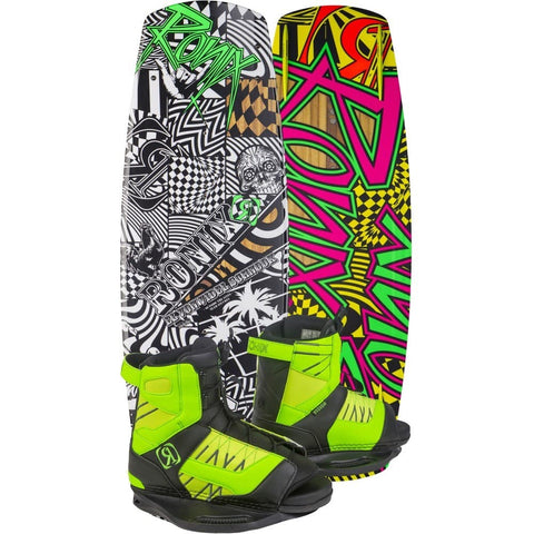2016 Ronix El Von Videl Schnook/Vision Wakeboard Package 
