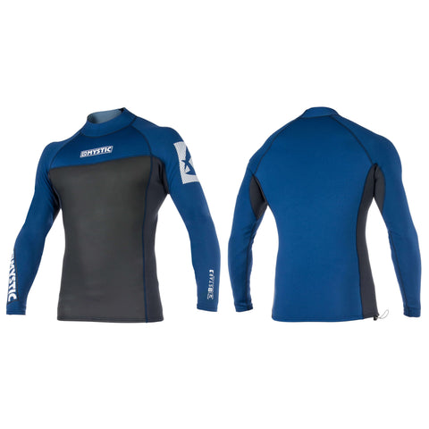 2020 Mystic Star Long Sleeve 2MM Neo Top S Navy 
