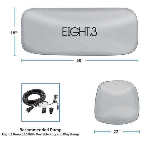 Eight.3 Ronix Plug N Play 800 x2 Bag & Plug n Play Pump (1,600 lb)